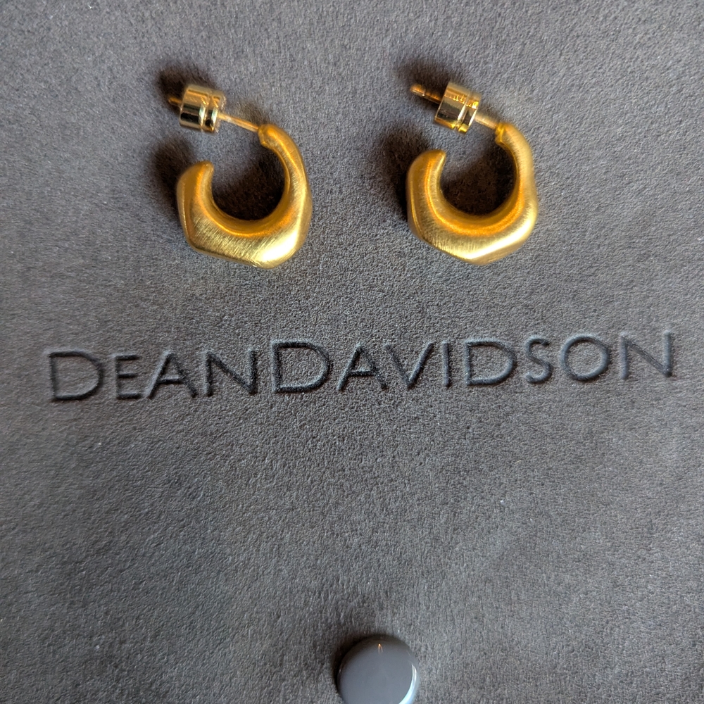 Dean Davidson Gold Hoop Earrings